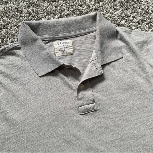 J. CREW Men's Short-Sleeved Polo Shirt - Picture 3 of 4